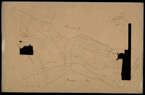 Plan du cadastre napoléonien - Outrebois : Chemins d'Occoches et d'Amiens (les), B1