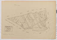Plan du cadastre rénové - Montagne-Fayel : section D