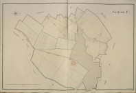 Plan du cadastre napoléonien - Beaufort-en-Santerre (Beaufort) : C