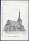 Francastel (Oise) : église, choeur XIIe siècle - (Reproduction interdite sans autorisation - © Claude Piette)