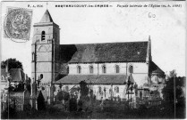Façade latérale de l'Eglise (m.h. 1095)