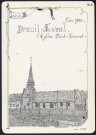 Dreuil-Hamel : l'église Saint-Laurent, juin 1980 - (Reproduction interdite sans autorisation - © Claude Piette)