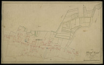 Plan du cadastre napoléonien - Mesnil-Bruntel (Mesnil Bruntel) : Chef-lieu (Le), A2