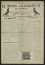 Le Réveil colombophile de Picardie, numéro 20