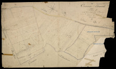 Plan du cadastre napoléonien - Ponches-Estruval (Estruval) : Zièvres (Les) ; Epine de Rermont (L'), E