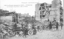 Français souvenons-nous ! La France reconquise (1917) - Péronne - Les troupes anglaises à leur arrivée