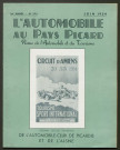 L'Automobile au Pays Picard. Revue de l'Automobile et du Tourisme. Organe officiel de l'Automobile-Club de Picardie et de l'Aisne, 376, juin 1954