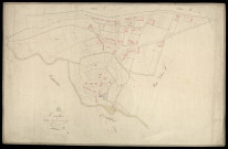 Plan du cadastre napoléonien - Occoches : Chef-lieu (Le), C1
