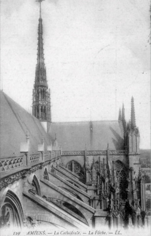 La cathédrale d'Amiens - La flèche