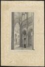 Vue du transept méridional de la Cathédrale de Soissons. (Picardie)