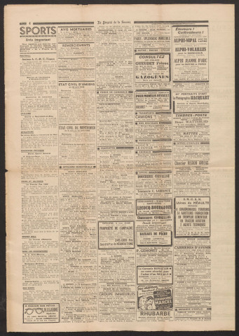 Le Progrès de la Somme, numéro 22752, 30 - 31 août 1942