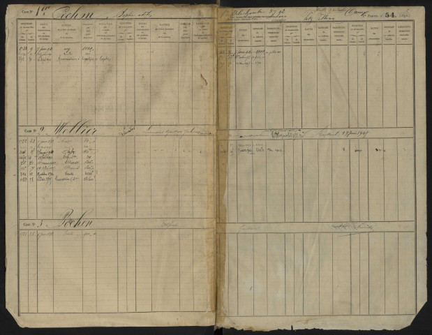 Répertoire des formalités hypothécaires, du 07/01/1892 au 16/04/1892, registre n° 358 (Abbeville)