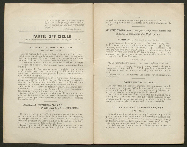 La Revue d'éducation physique et d'hygiène. Bulletin Officiel de la Ligue Française d'Education Physique (Section de la Somme)