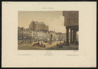 France en miniature. Beauvais, vue de la grande place
