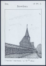Bonnières (Oise) : l'église cruciforme du XVIe siècle - (Reproduction interdite sans autorisation - © Claude Piette)