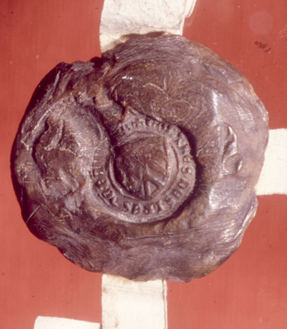 Contre-sceau de Colart-le-Vert, garde du scel en la Vicomté de Ponthieu