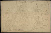 Plan du cadastre napoléonien - Flers-sur-Noye (Flers) : Chemin de la Cavée (Le), A et partie de A développée