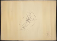 Plan du cadastre rénové - Allenay : tableau d'assemblage (TA)