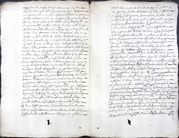 Etude de Me François Debacq à Amiens (étude n°7). Minutes des années 1644-1645