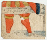 Carte à jouer. Hector, valet de carreau