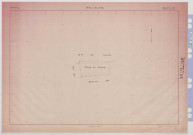 Plan du cadastre rénové - Belleuse : section ZI