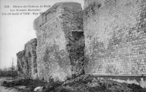 Ruines du château de Ham - Les Grosses Murailles - The old Castle of Ham - Big Walls