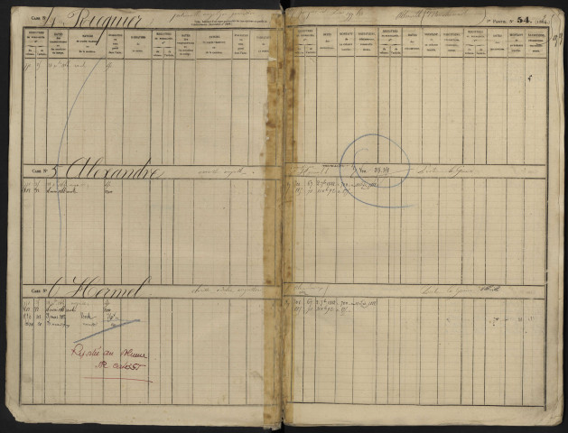 Répertoire des formalités hypothécaires, du 28/12/1864 au 15/03/1865, registre n° 252 (Abbeville)