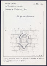 La Houssoye (hameau de Buire-le-Sec, Pas-de-Calais) : niche oratoire - (Reproduction interdite sans autorisation - © Claude Piette)