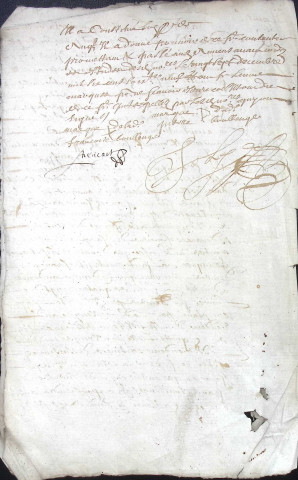 Etude de Me Louis Joly à Amiens (étude n°23). Minutes de l'année 1669