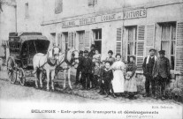 DELCROIX - Entreprise de transports et déménagements (avant-guerre)