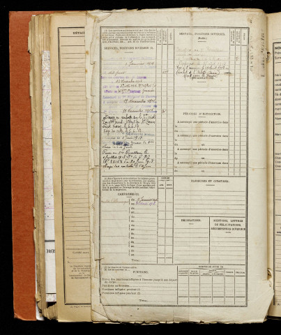 Caussin, Georges Edmond Léopold, né le 03 décembre 1897 à Dernancourt (Somme), classe 1917, matricule n° 339, Bureau de recrutement d'Amiens