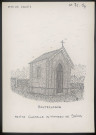 Hautecloque (Pas-de-Calais) : petite chapelle au hameau de Sains - (Reproduction interdite sans autorisation - © Claude Piette)