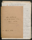 Témoignage de Gillard, Léo (Caporal) et correspondance avec Jacques Péricard