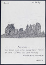 Montdidier : ruines de la petite église Saint-Martin en 1919 - (Reproduction interdite sans autorisation - © Claude Piette)