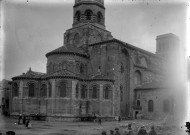 Eglise de Brioude, vue extérieure : le chevet