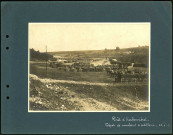 Près d'Harbonnières (Somme). Dépôt de munitions d'artillerie