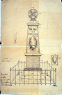 Guerre 1914-1918. Projet de monument aux morts de la commune de Vaire-sous-Corbie