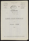 Liste électorale : Toutencourt