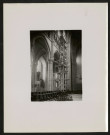 Soissons. Trois dernières travées de la nef à la croisée du transept de la cathédrale Saint-Gervais-et-Saint-Protais