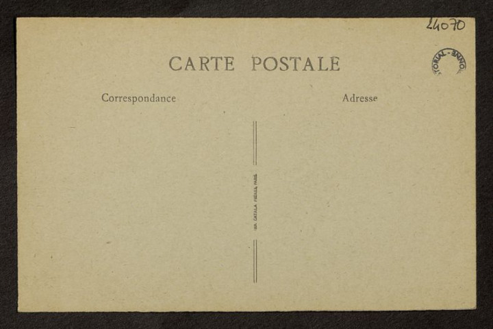 ENVIRONS DE VILLERS-COTTERETS (AISNE). LONGPONT. LES RUINES DE LA VIEILLE PORTE (JUILLET 1918)