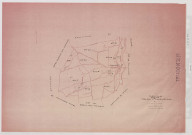 Plan du cadastre rénové - Riencourt : tableau d'assemblage (TA)