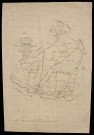 Plan du cadastre napoléonien - Cocquerelle : tableau d'assemblage