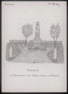 Mametz : monument aux morts pour la France - (Reproduction interdite sans autorisation - © Claude Piette)