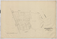 Plan du cadastre rénové - Muille-Villette : section B