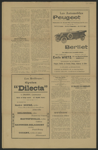 Art et sport. Revue picarde artistique et sportive, numéro 1, nouvelle série (1925)