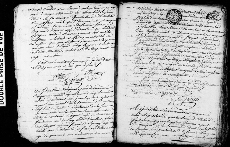 Doullens : naissances, mariages, décès