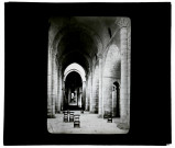 Bénévent (Creuse). Intérieur de l'abbaye