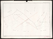 Plan du cadastre rénové - Lucheux : section ZK