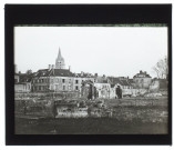 Vue d'ensemble à Creil - vue prise de l'ancienne chapelle - avril 1902