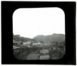Japon. Nagasaki. Panorama et pont en bois